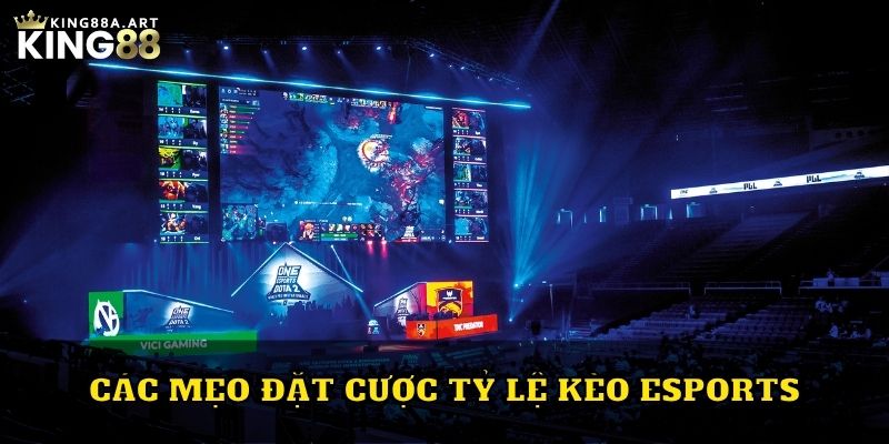 Các mẹo đặt cược tỷ lệ kèo Esports