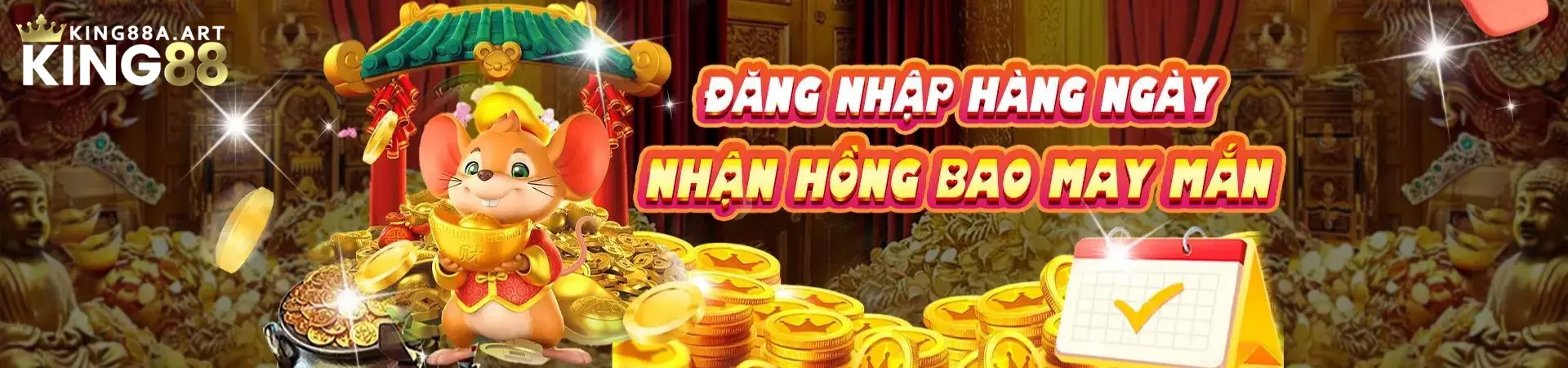 Hình banner đăng nhập king88 nhận hồng bao may mắn